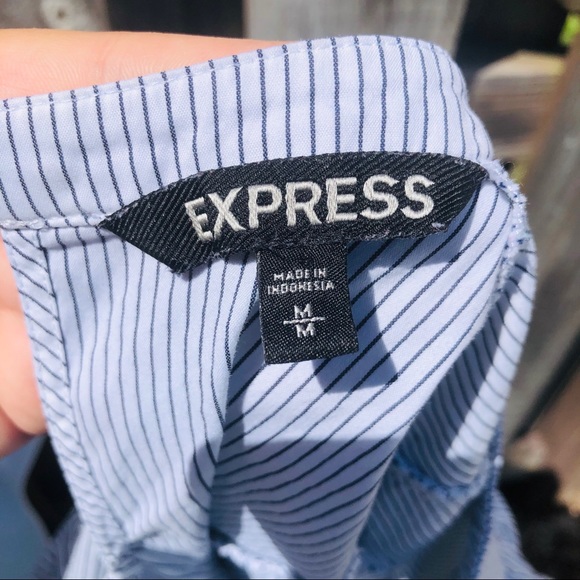 Express Striped Top Size Medium - Picture 10 of 10